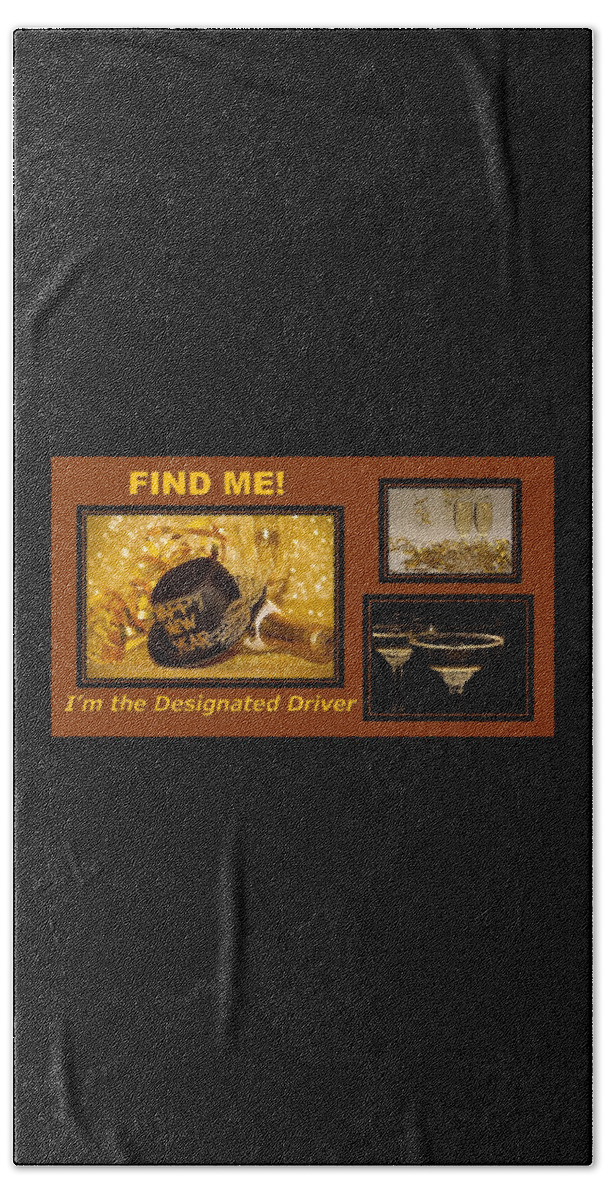 Designated Driver Beach Towel featuring the photograph Designated Driver by Nancy Ayanna Wyatt