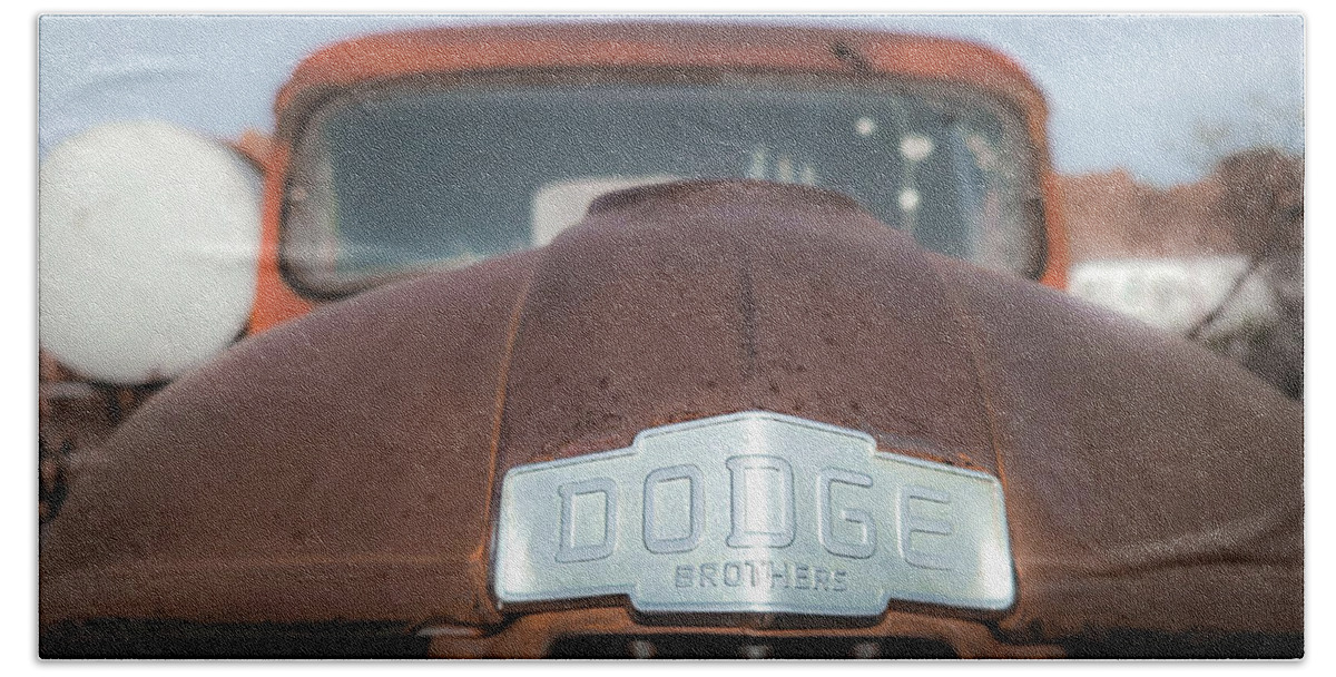 Dodge Beach Towel featuring the photograph Dodge Brothers by Darrell Foster
