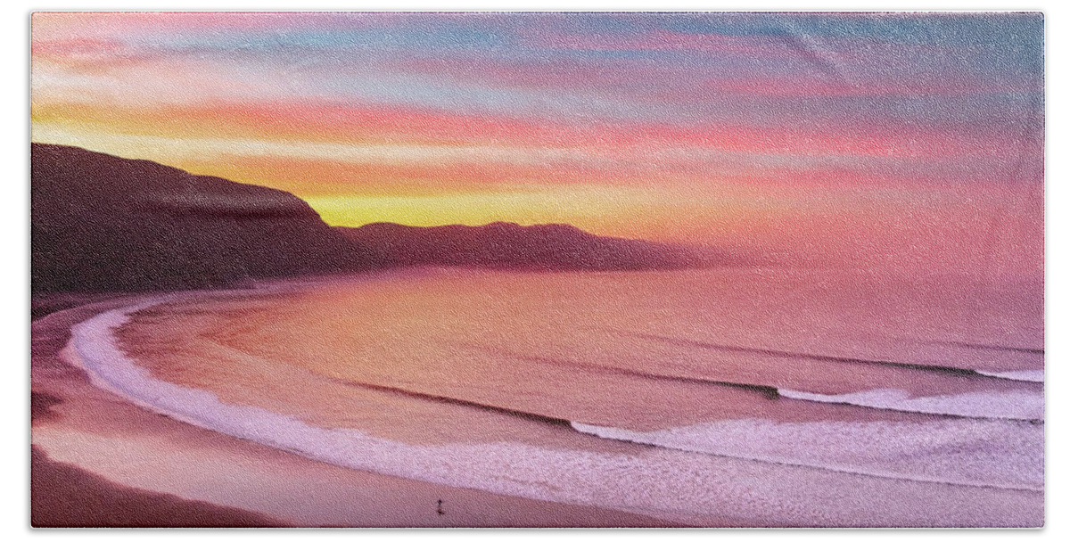 Africa Beach Towel featuring the photograph Early Morning Views by Mariss Balodis
