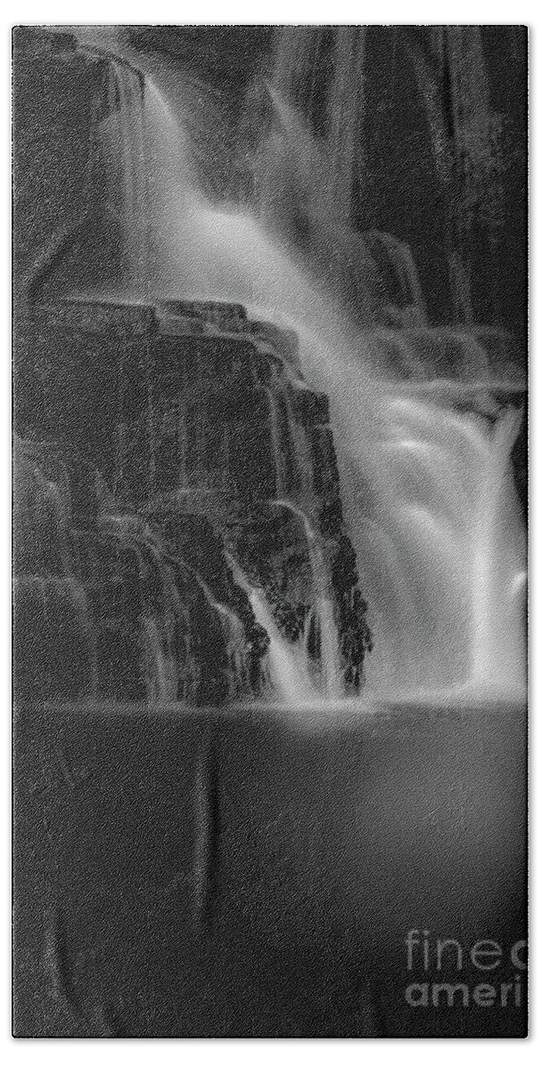 Mystic Beach Towel featuring the photograph Enchanting Waterfalls by Shelia Hunt