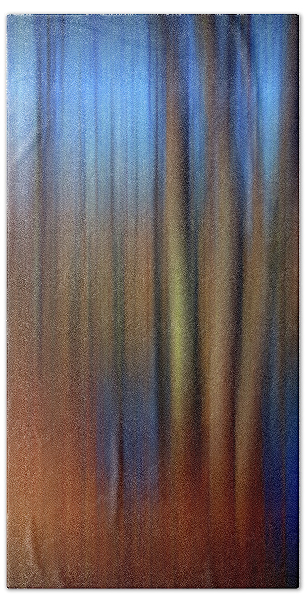 Forest Beach Towel featuring the photograph Floodplain Forest Abstract by Wayne King