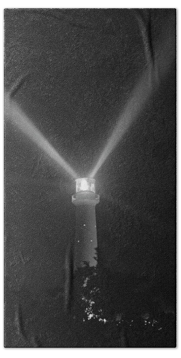 Bermuda Beach Towel featuring the photograph Gibbs Lighthouse Midnight Bermuda by Betsy Knapp