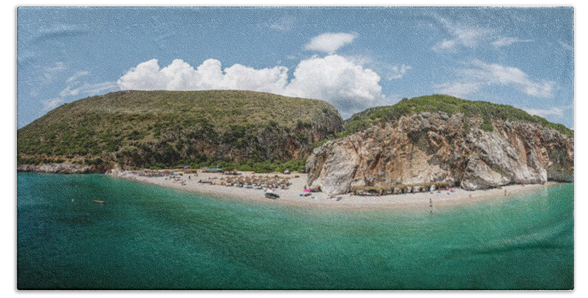 Vlora City Beach Towel featuring the photograph Life Is a Beach #1 by Ari Rex