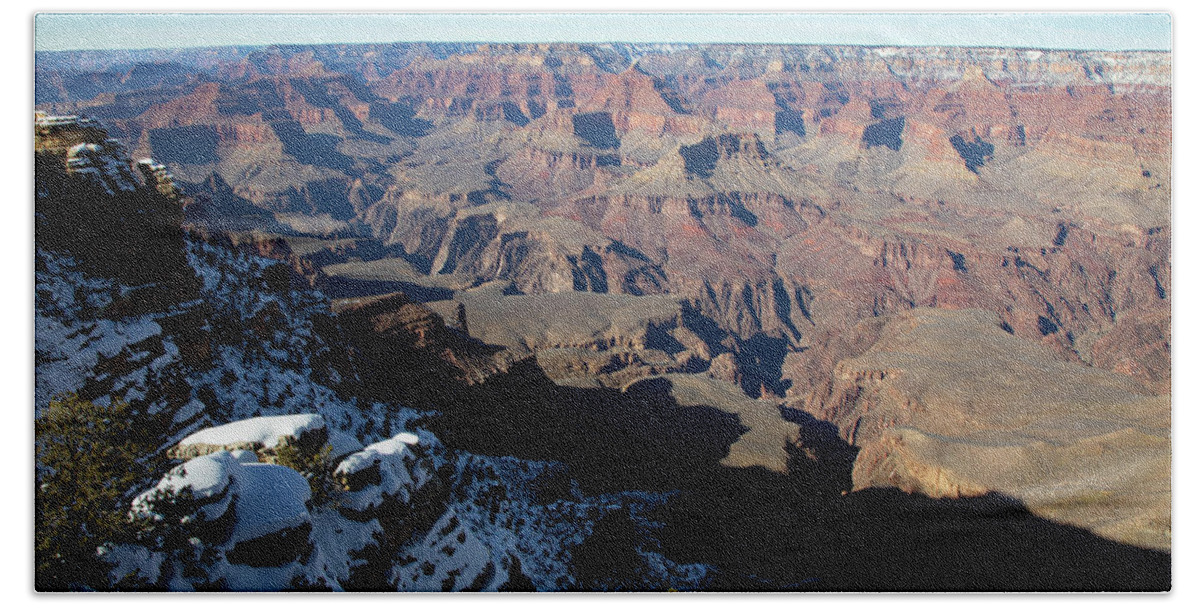 Grand Canyon Beach Towel featuring the photograph Grand Canyon #12 by Steve Templeton