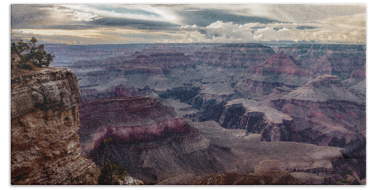 Photo Beach Towel featuring the photograph Grand Canyon Beauty by John A Rodriguez