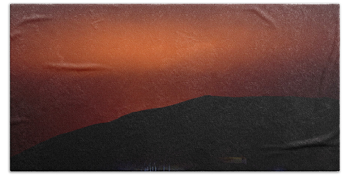 Volcano Beach Towel featuring the photograph Heat and power by Christopher Mathews