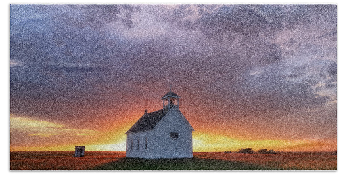 Colorado Beach Sheet featuring the photograph Heaven's Light by Darren White