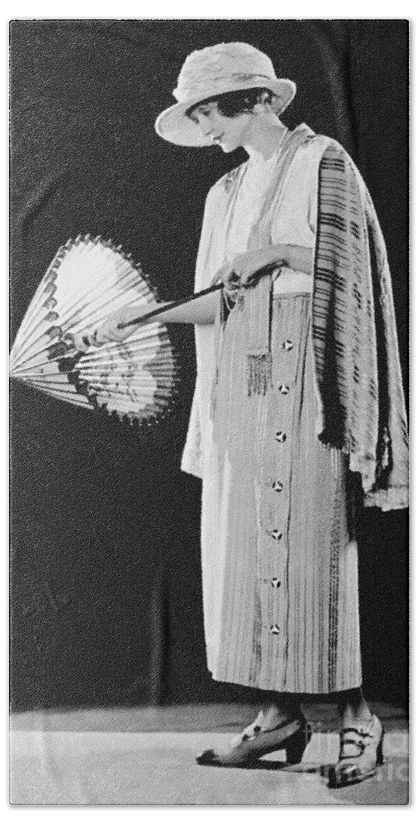 1900s Beach Towel featuring the photograph Hedda Hopper by Granger