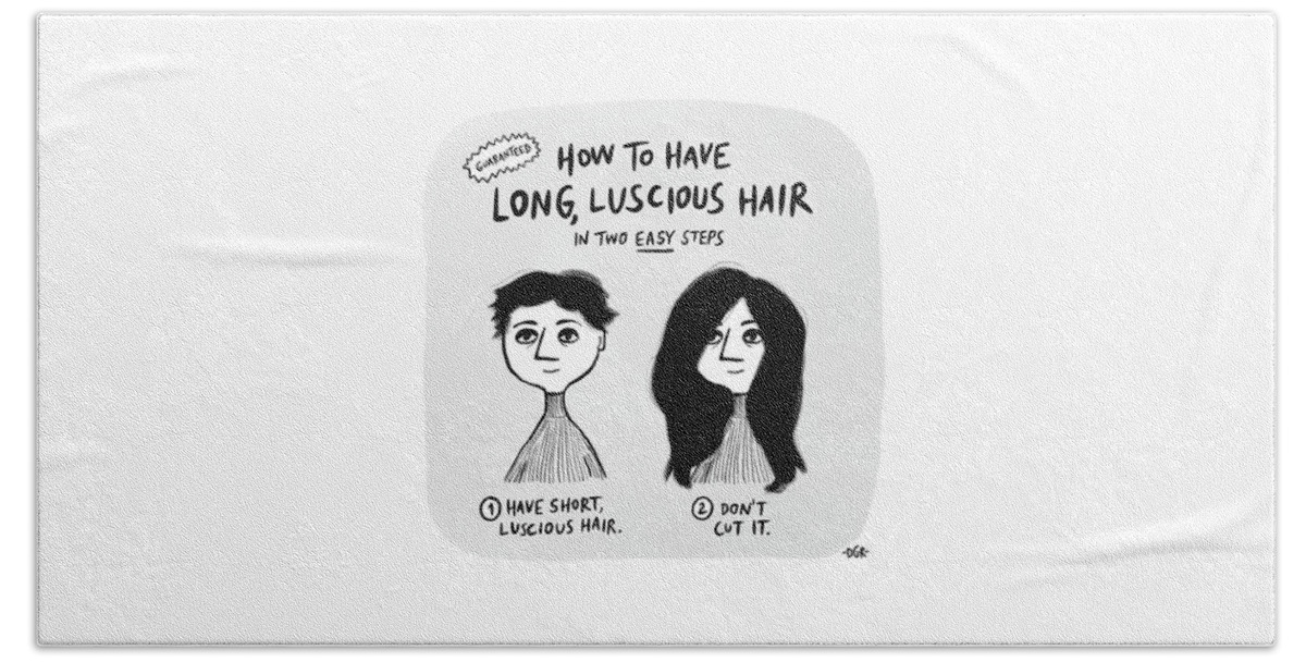 How To Have Long Luscious Hair Beach Sheet