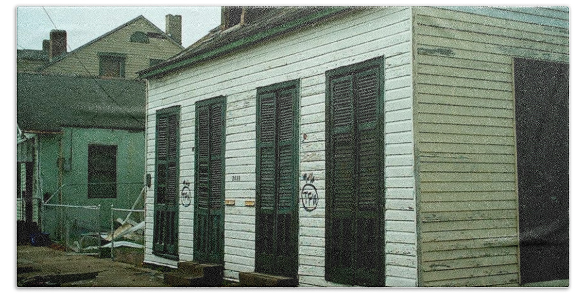 New Orleans Beach Towel featuring the photograph Hurricane Katrina Series - 20 by Christopher Lotito