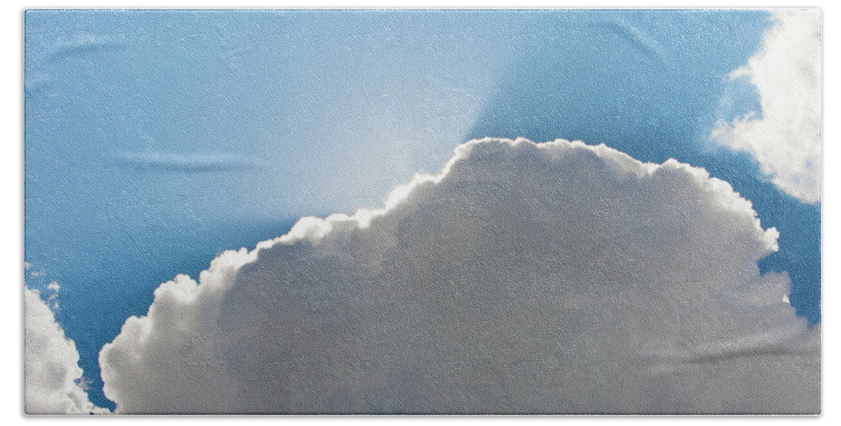 Clouds Beach Towel featuring the photograph Into The Clouds_6366 by Rocco Leone