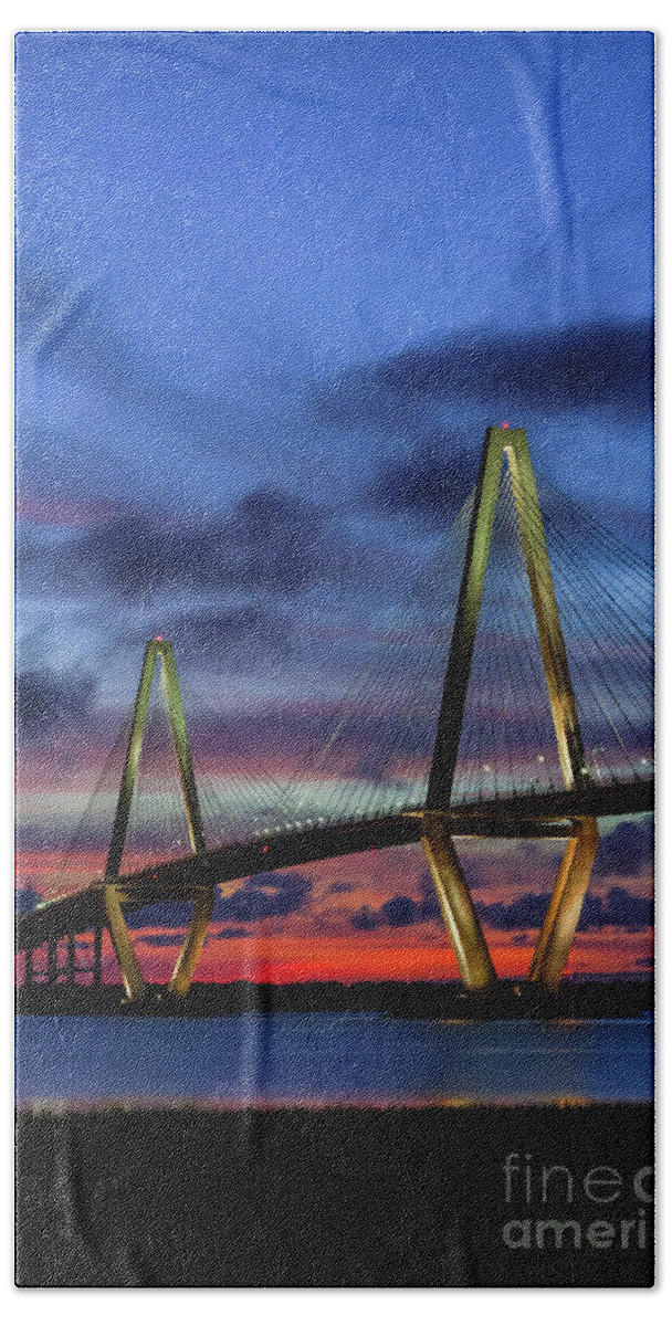 Charleston Beach Towel featuring the photograph Lighting It Up by Jennifer White