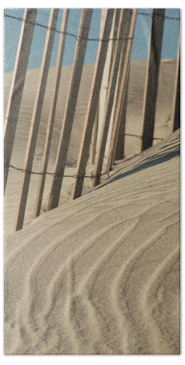 Lines Beach Towel featuring the photograph Lines in the Sand by Melissa Southern