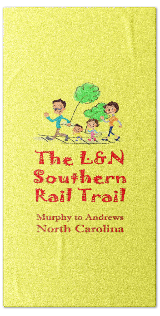 L&n Beach Towel featuring the photograph LN Southern Rail Trail Family by Debra and Dave Vanderlaan