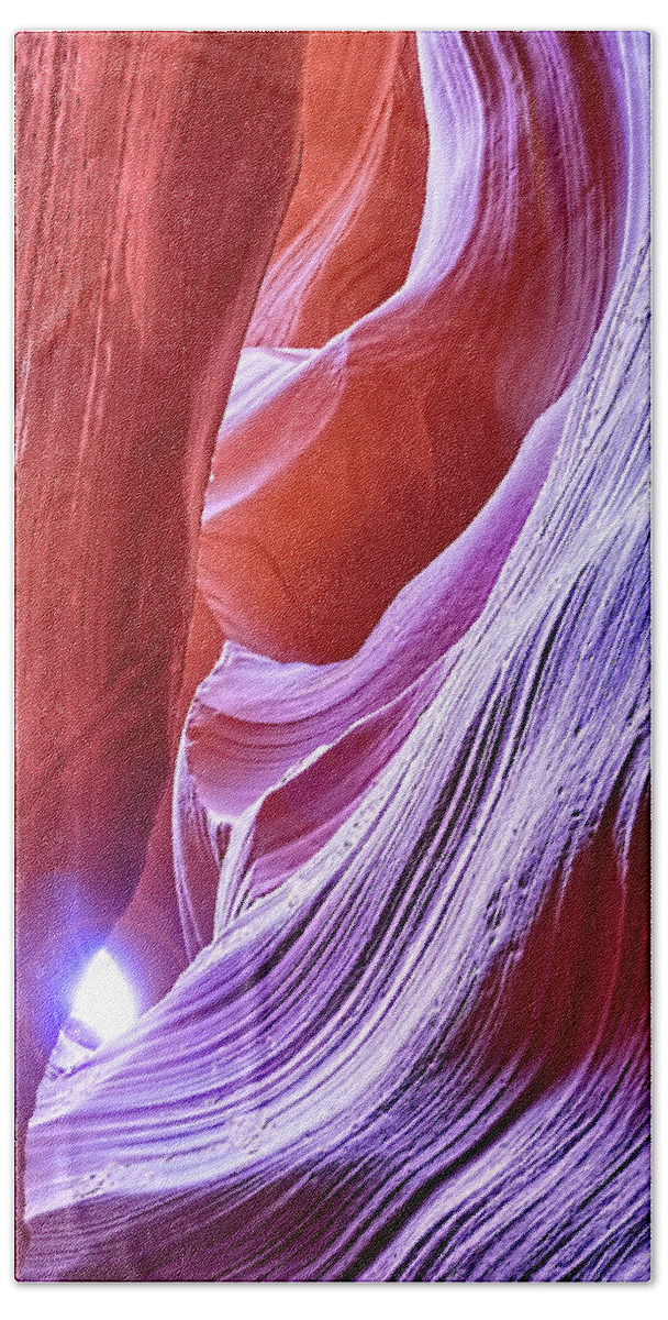 Miscellaneous Beach Towel featuring the photograph Lower Antelope Canyon 1 by Tom Watkins PVminer pixs