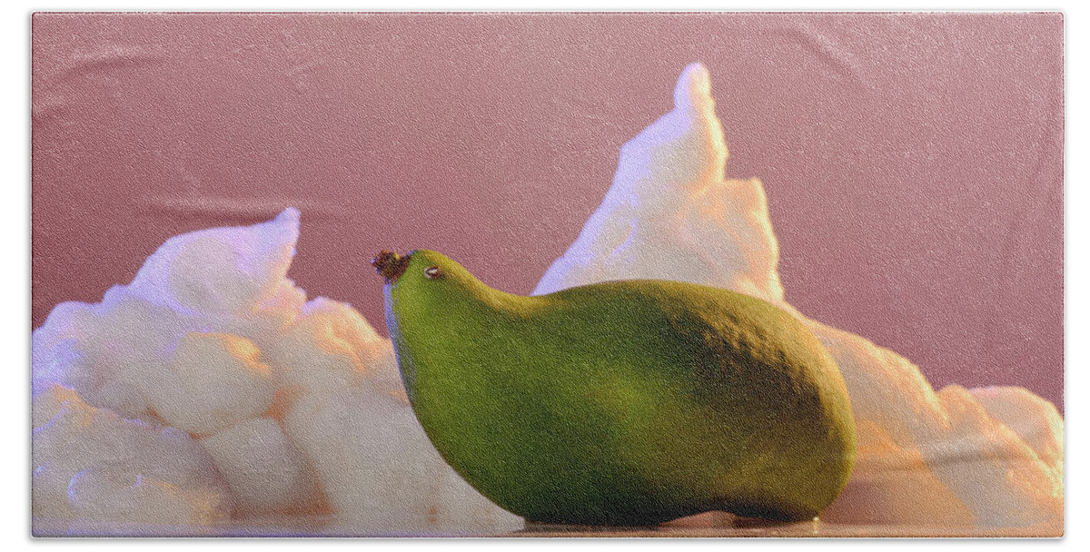 Mango Beach Towel featuring the photograph Mango Fruit Seal by Cacio Murilo De Vasconcelos