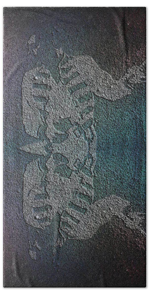 Freddie Beach Towel featuring the digital art Mercury, Messenger of The Gods by Christina Rick
