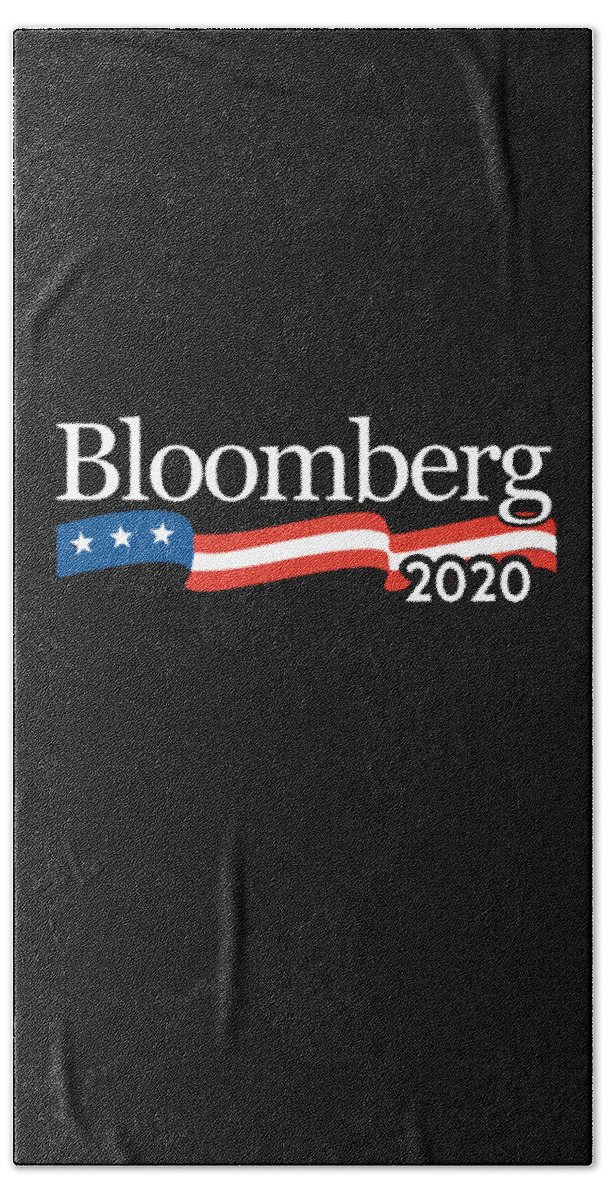 Cool Beach Towel featuring the digital art Michael Bloomberg for President 2020 by Flippin Sweet Gear
