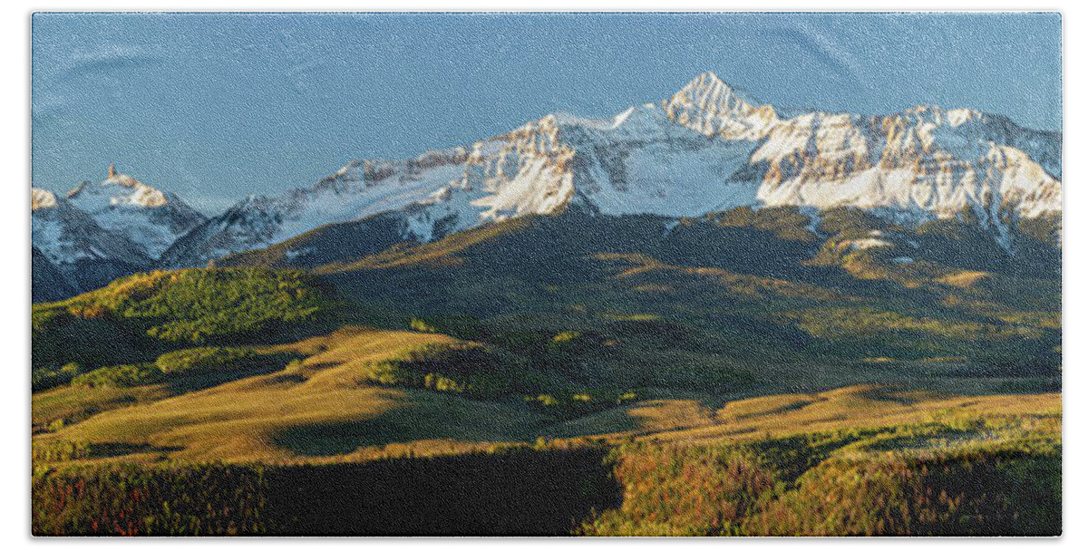  Beach Towel featuring the photograph Mt. Willson Colorado by Wesley Aston