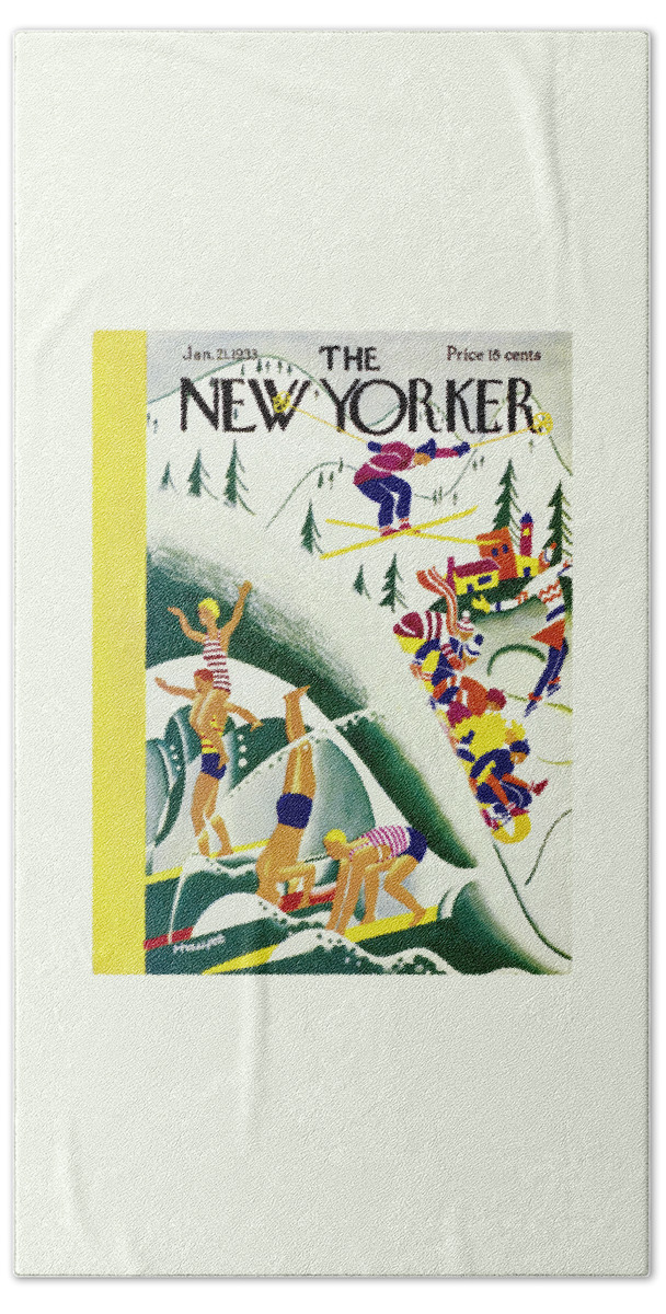 New Yorker January 21, 1933 Beach Sheet