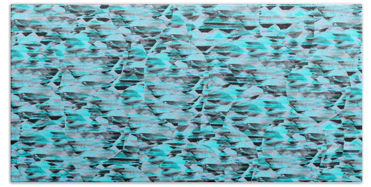 Contemporary Art Beach Towel featuring the digital art No Cause Is Too Extreme by Jeremiah Ray