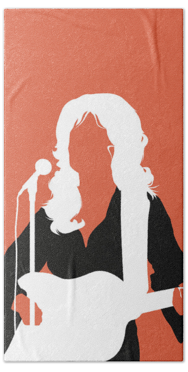 Dolly Beach Towel featuring the digital art No273 MY Dolly Parton-MMuP-notxt by Chungkong Art