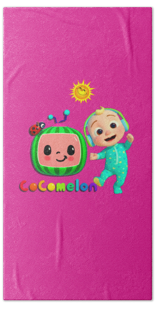 Nursery rhymes kids songs Cocomelon Beach Sheet by Marina Citic - Fine Art  America