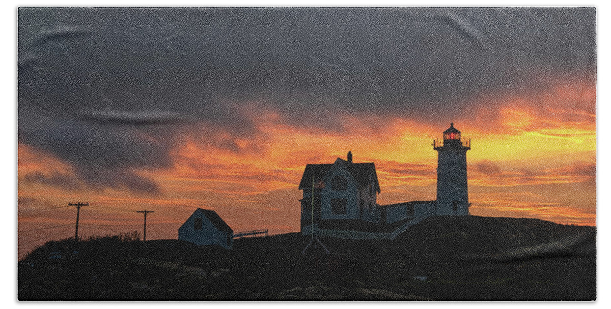 Maine Beach Towel featuring the photograph Only In Maine 90 by Robert Fawcett