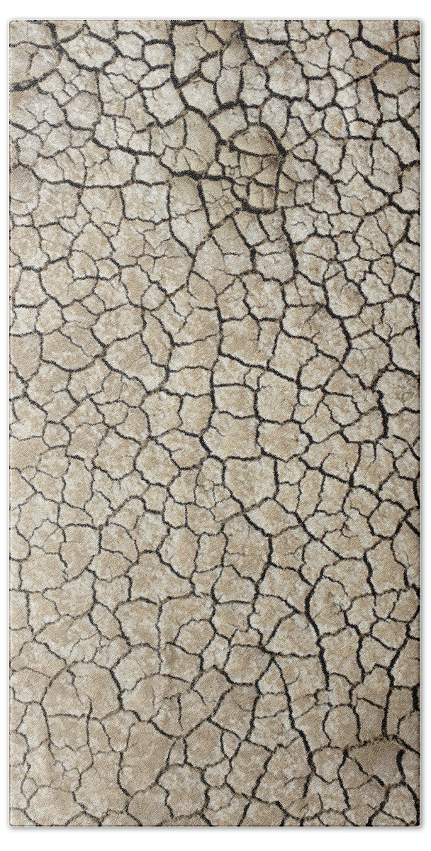 Drought Beach Towel featuring the photograph Outback Lake in Drought by Maryse Jansen