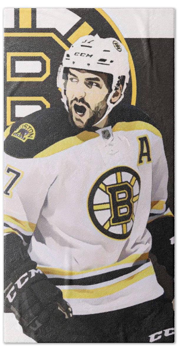 Patrice Bergeron Boston Bruins Oil Art 2 Toddler T-Shirt by Joe Hamilton -  Fine Art America