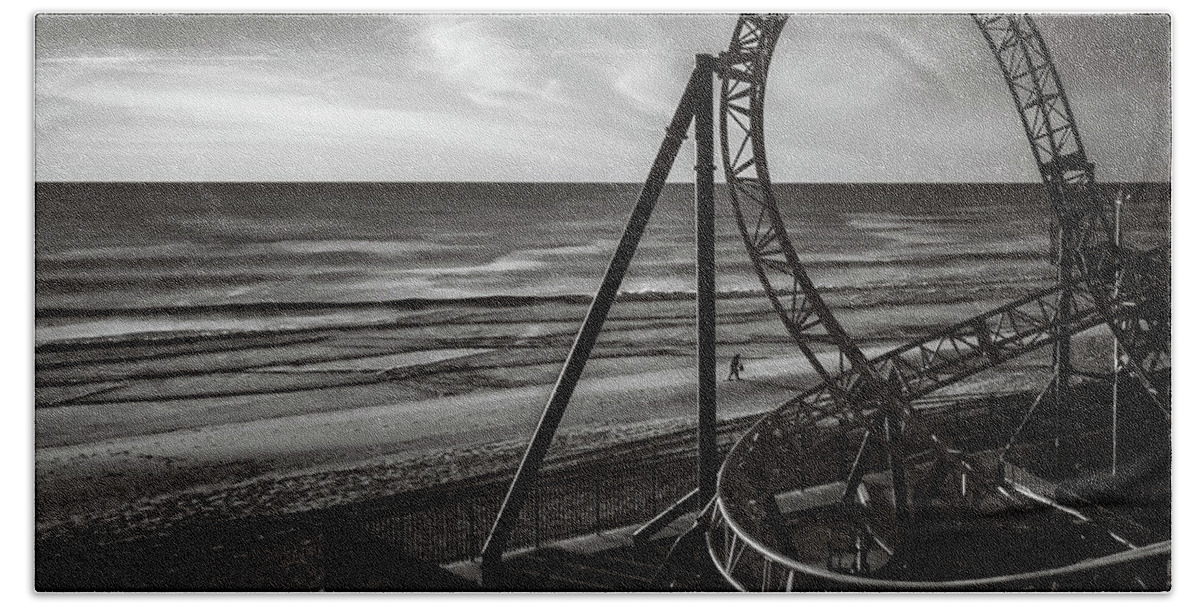  Beach Towel featuring the photograph Roller Coaster by Steve Stanger