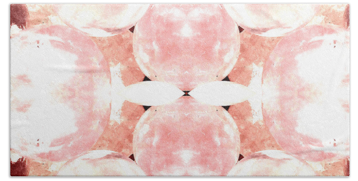 Rose Quartz Beach Towel featuring the photograph Rose Quartz Eyes by Stephenie Zagorski