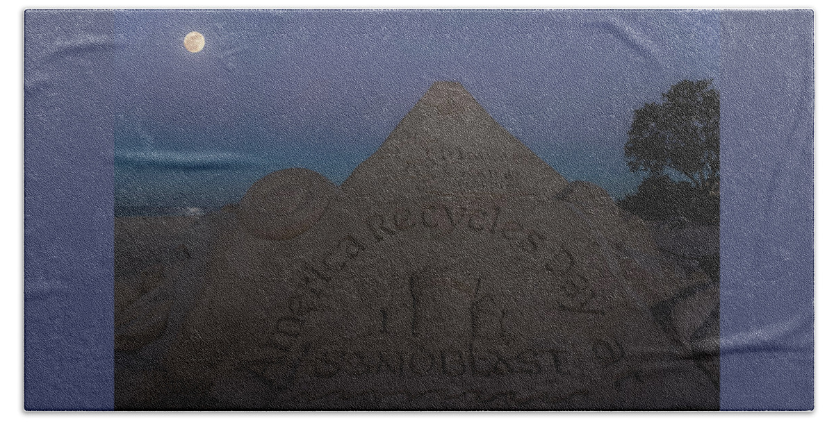 Anna Maria Islans Beach Towel featuring the photograph Sand Sculpture by ARTtography by David Bruce Kawchak