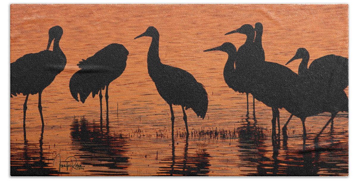 Usa Beach Towel featuring the photograph Sandhills In Their Golden Hours by Jennifer Robin