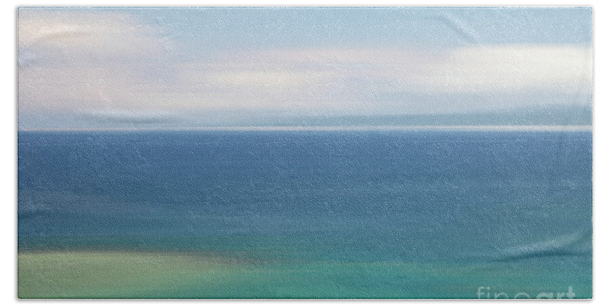 Kouri Island Beach Towel featuring the photograph Sapphire Seas by Rebecca Caroline Photography