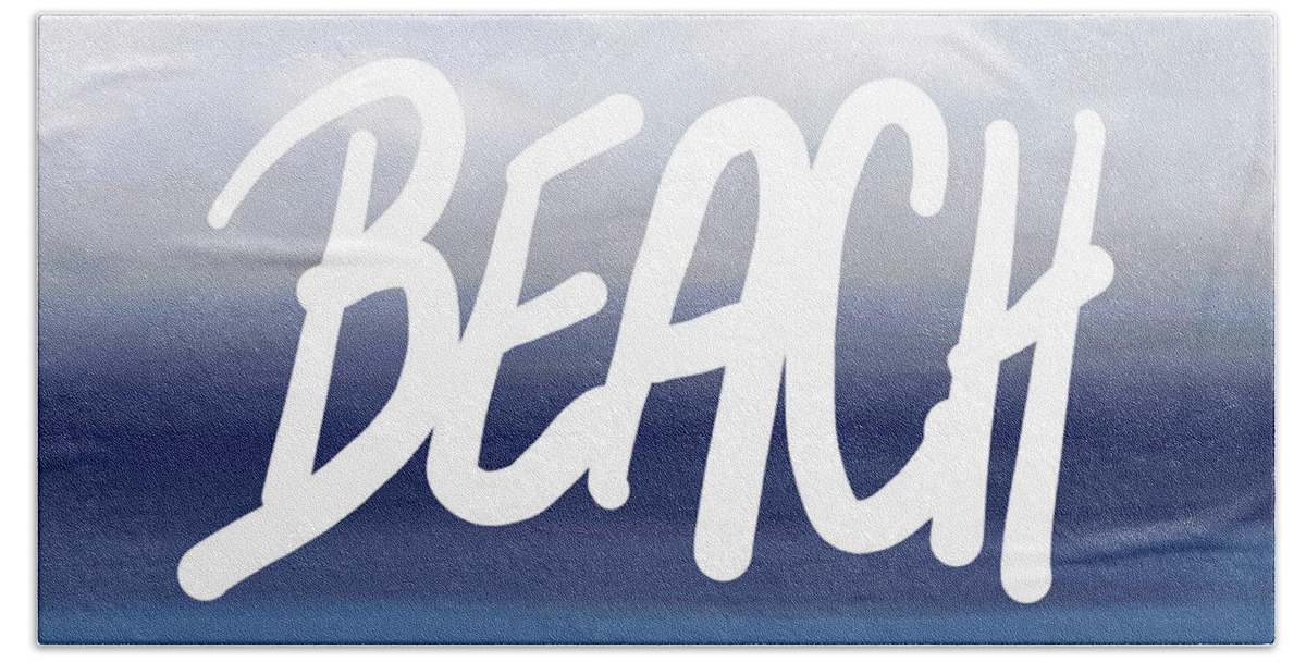 Beach Beach Towel featuring the digital art Sea View 278 Beach by Lucie Dumas by Lucie Dumas