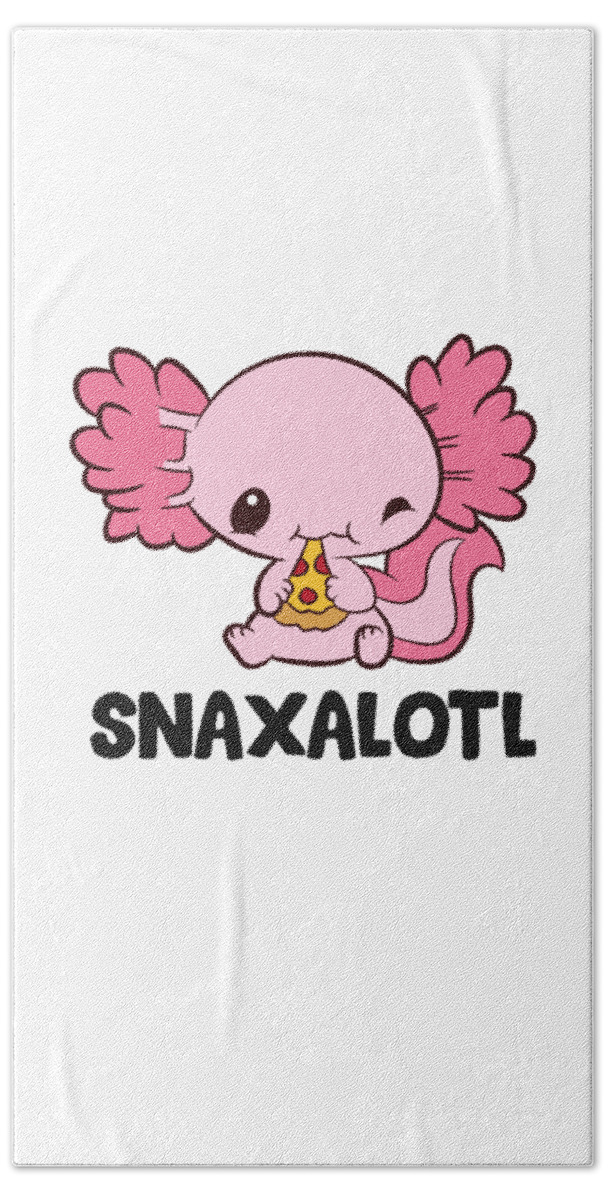 Boy who loves Axolotls Cute Axolotl Gift for Men Art Print