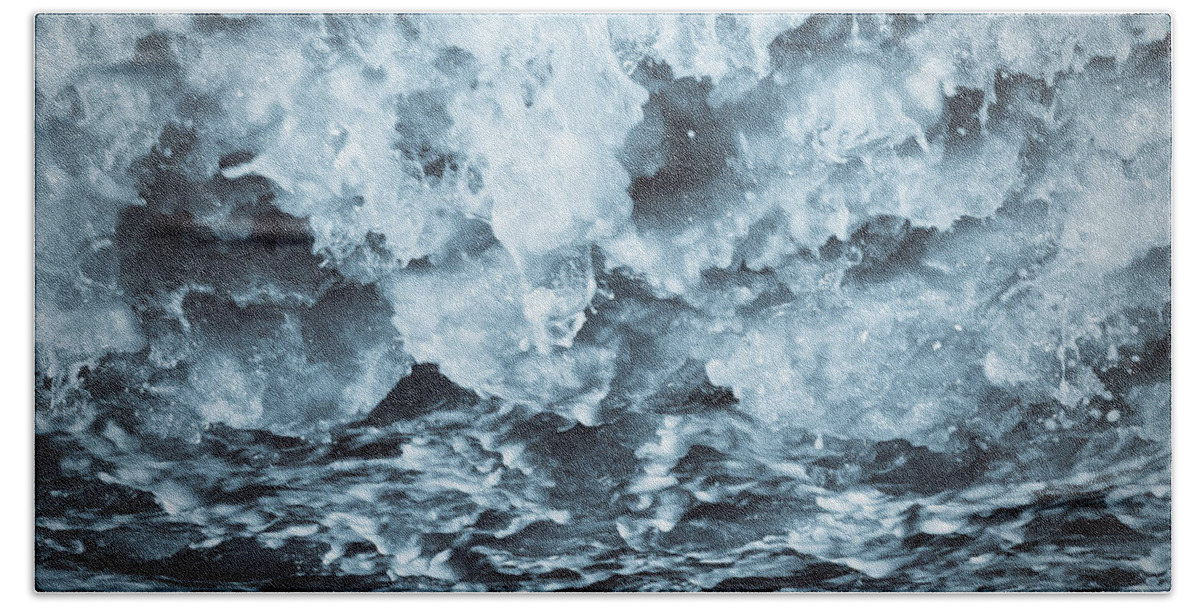 Sea Beach Towel featuring the photograph Song Of Water by Andrii Maykovskyi