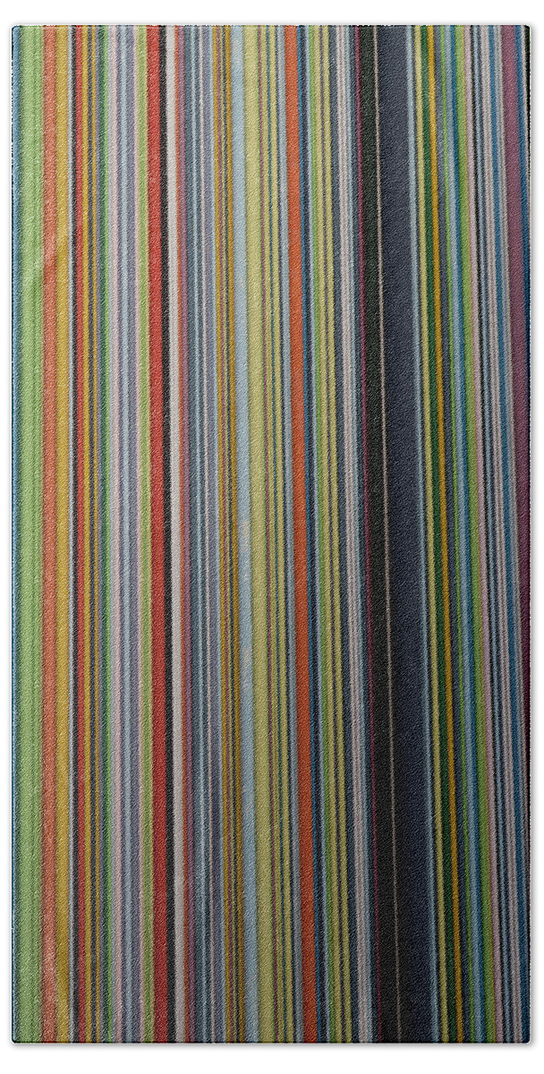 Stripes Beach Towel featuring the photograph Stripes by Elaine Teague