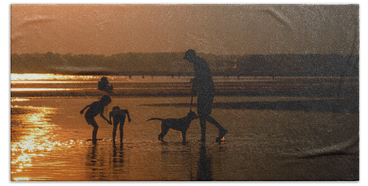 Sunset Beach Towel featuring the photograph Summer Days by JCV Freelance Photography LLC