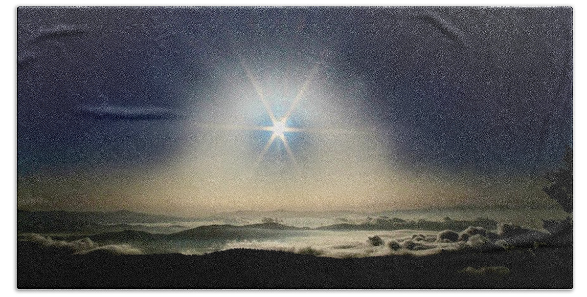 Sunrise Beach Towel featuring the photograph Sunrise Clingmans Dome by Micky Roberts