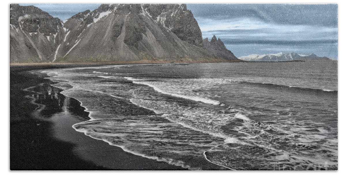 Iceland Beach Towel featuring the photograph The Beauty of Iceland by Sandra Bronstein