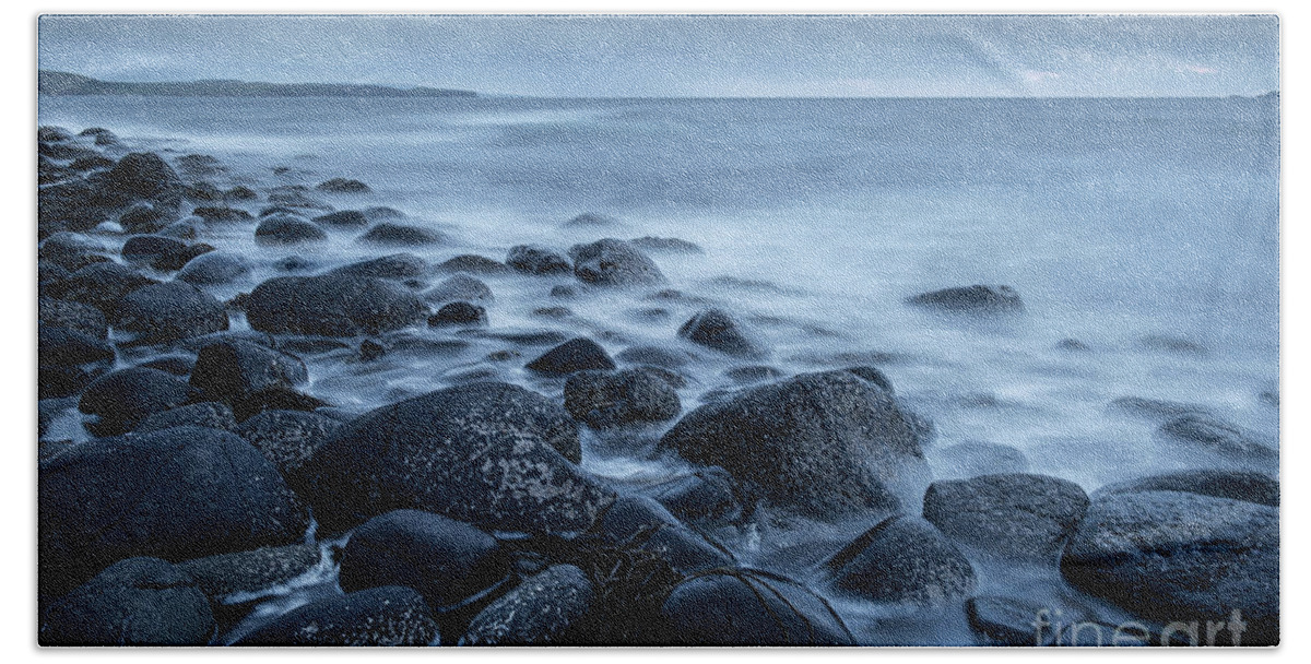 Sea Beach Towel featuring the photograph The Calming Ocean by David Lichtneker