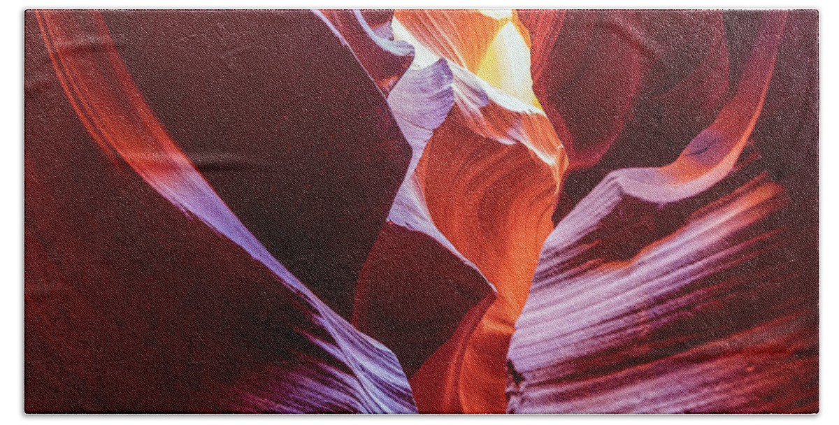 Landscape Beach Towel featuring the photograph The Natural Sculpture 9 by Jonathan Nguyen