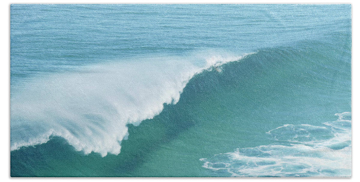 Ocean Beach Towel featuring the photograph The Perfect Wave by Maryse Jansen