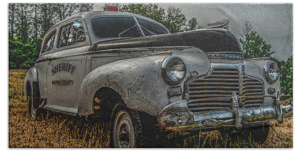 Sheriff Beach Towel featuring the photograph There's a New Sheriff in Town by Regina Muscarella