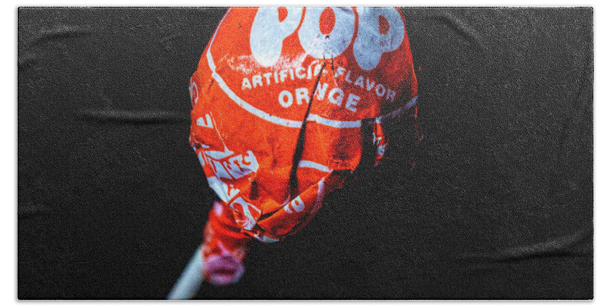  Pop Beach Towel featuring the photograph Tootsie Roll Pop 4 by James Sage