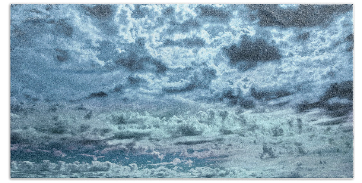 Cloud Art Beach Towel featuring the photograph Unofficial Artificial by Az Jackson