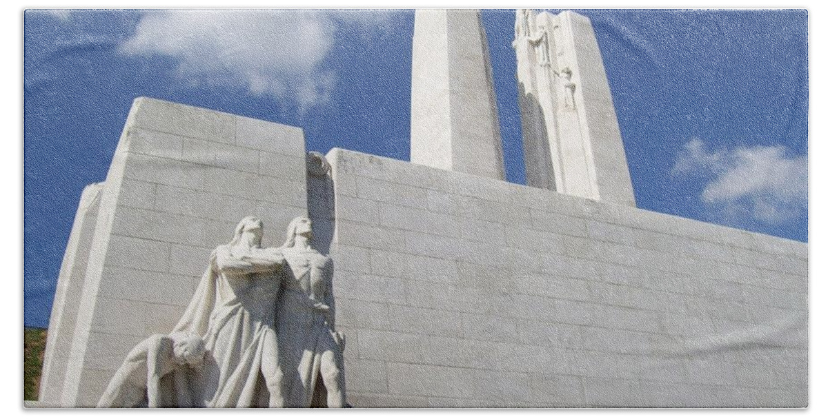 Veterans Beach Towel featuring the photograph Vimy Ridge 10 by Mary Mikawoz