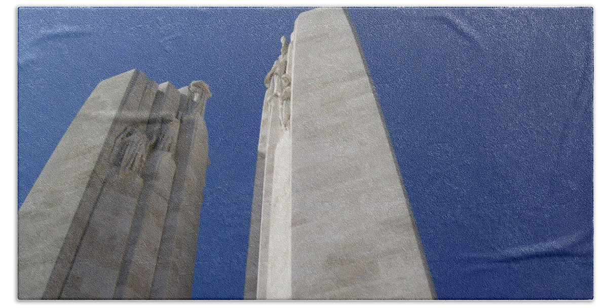 Canada Beach Towel featuring the photograph Vimy Ridge 5 by Mary Mikawoz